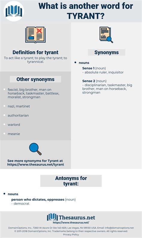 antonyms of tyrant